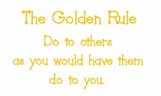 The Love Jewce: Let's Not Forget the Golden Rule